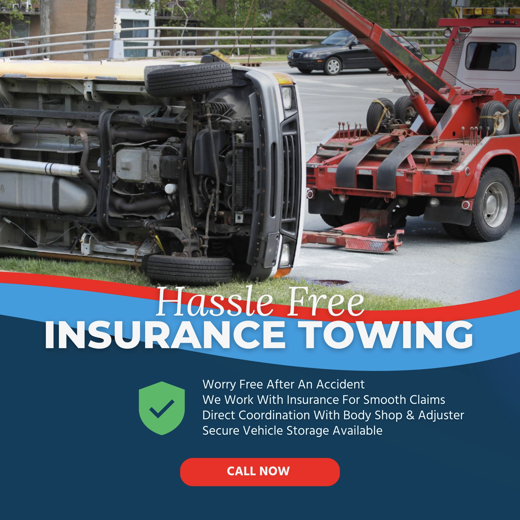 Insurance Towing 1 Dark Blue And Gold Modern Car Towing Service Instagram Post 10
